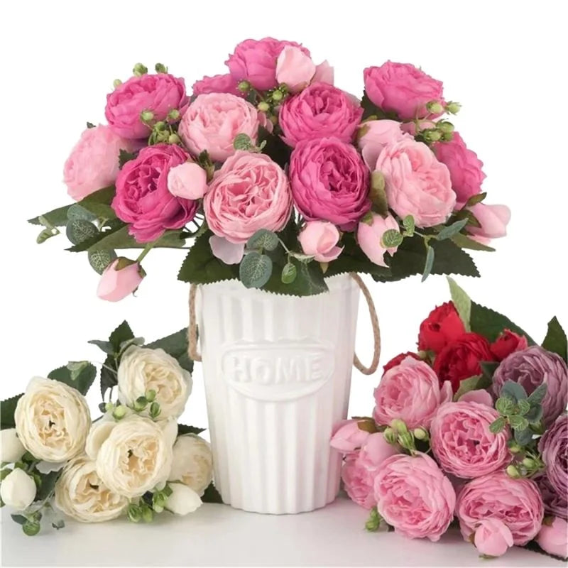 Realistic Artificial Decoration Flowers for Home