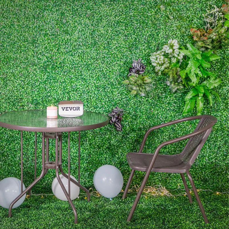 Realistic Artificial Grass Wall Panel Decoration