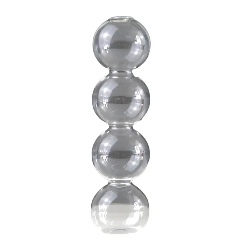 Nordic Bubble Glass Vase for Floral Arrangements