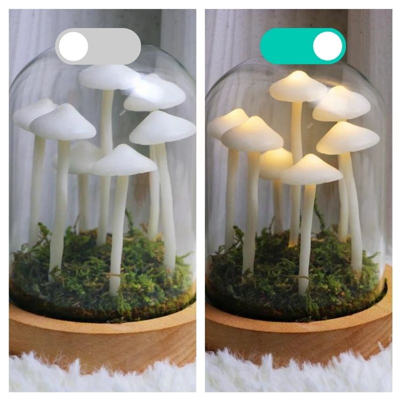 Handmade DIY Mushroom Night Light Craft Kit