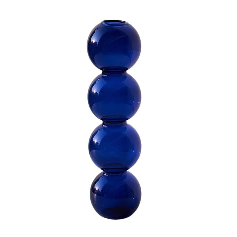 Nordic Bubble Glass Vase for Floral Arrangements