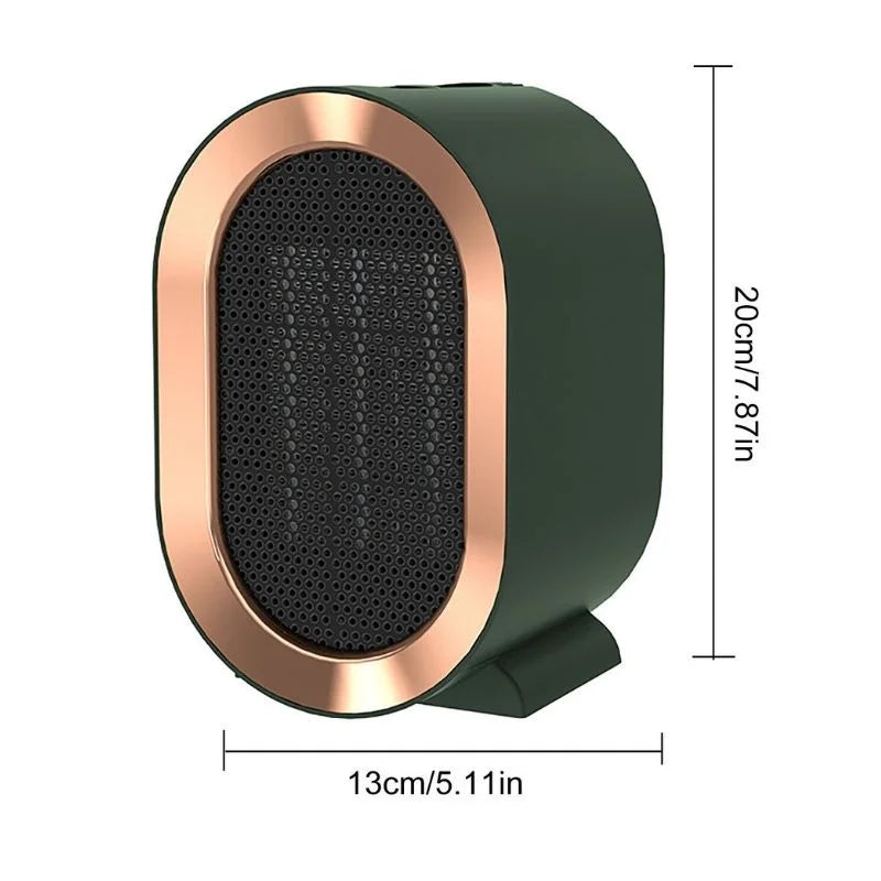 Compact Portable Electric Desk Heater for Home Office