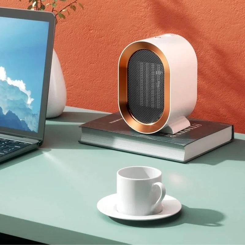 Compact Portable Electric Desk Heater for Home Office