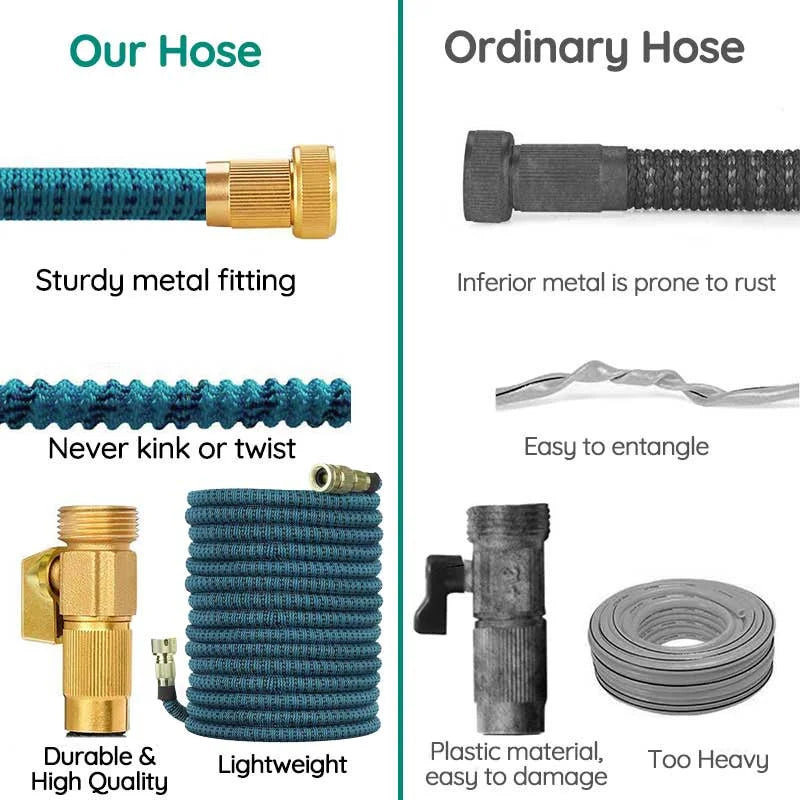 100ft Expandable Flexible Garden Water Hose