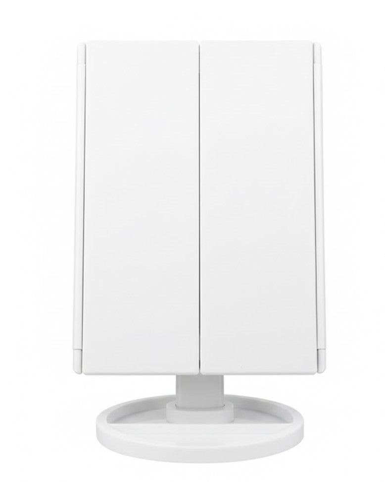 Foldable LED Mirror With Stand