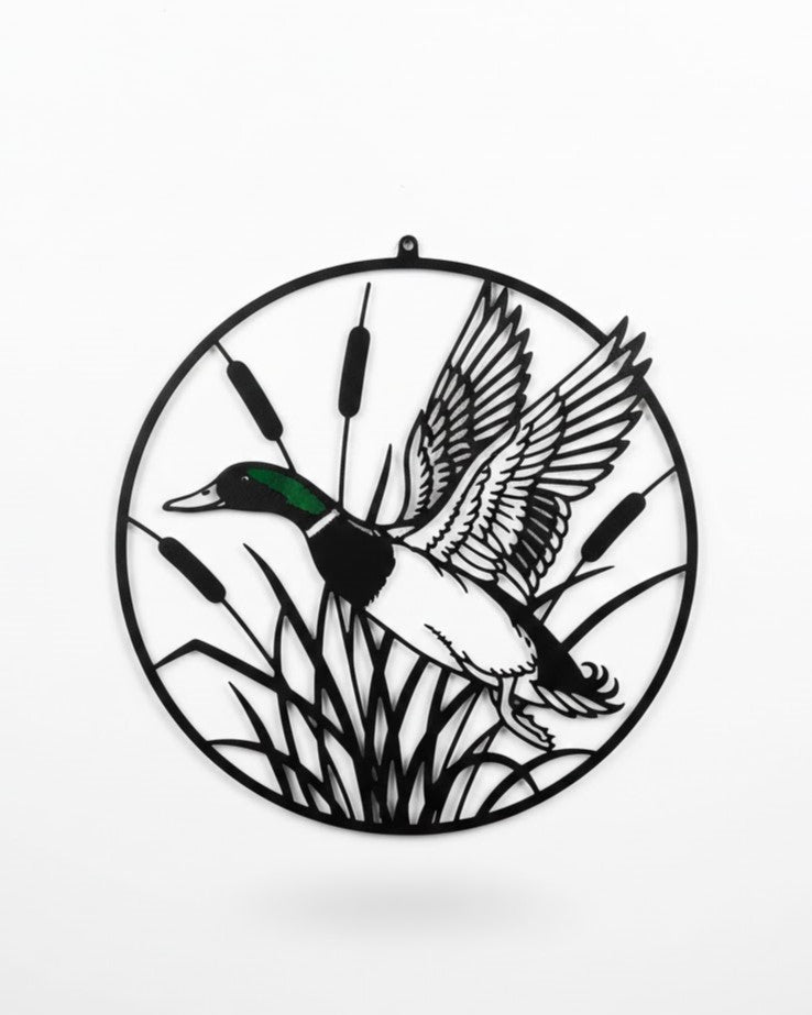 Home Decor Mallard Alloy Wall Art
