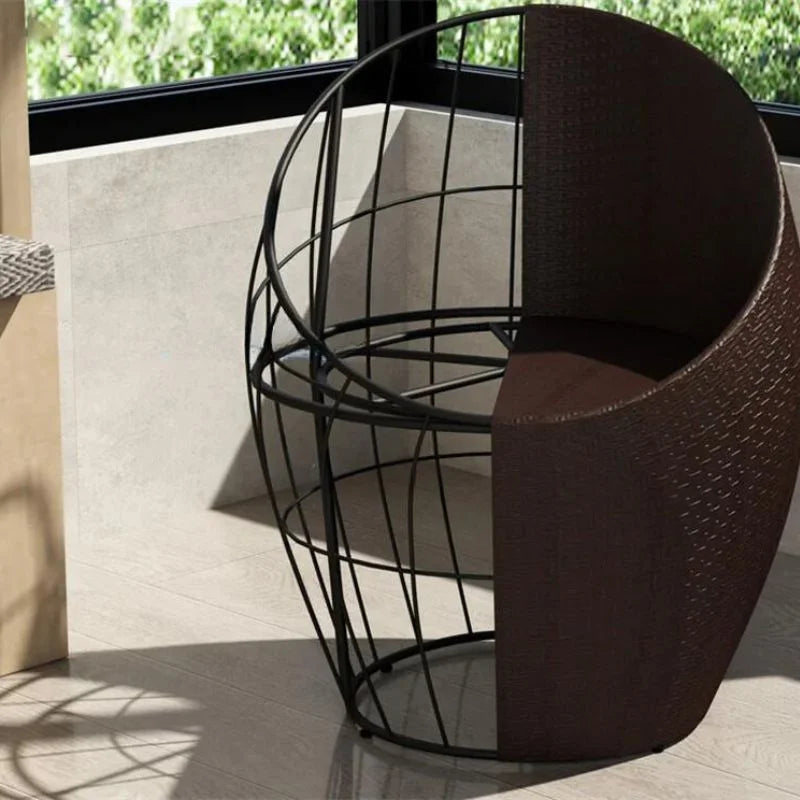 Outdoor Balcony Table and Chairs Set for 2
