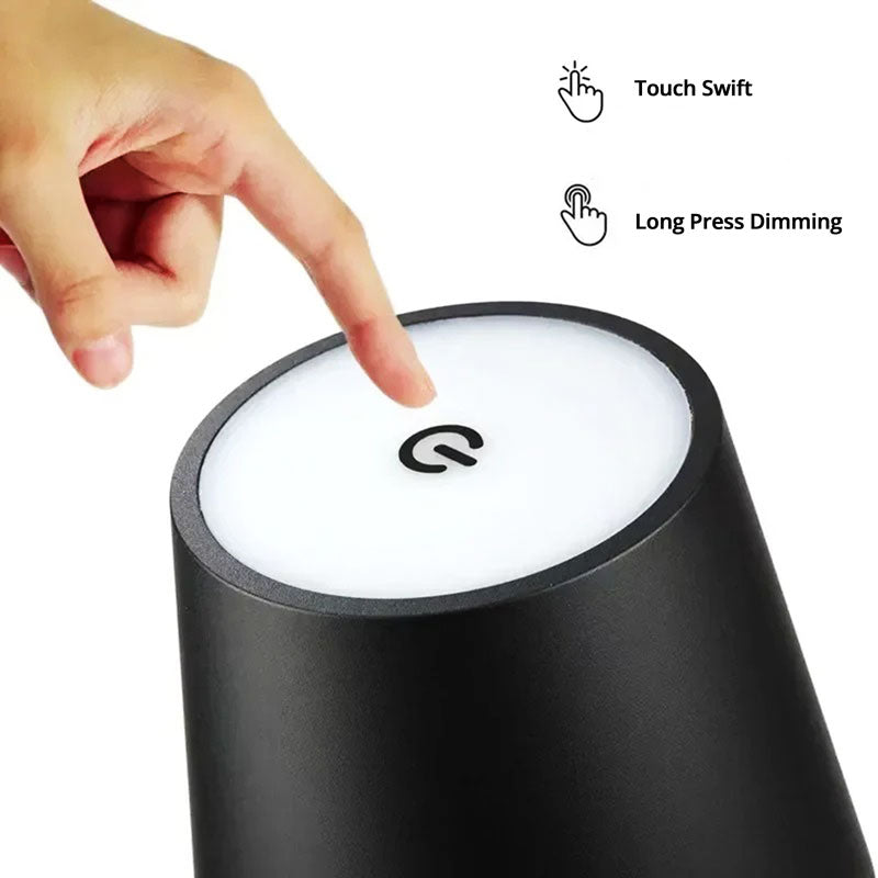 Modern Rechargeable Dimmable LED Cordless Table Lamp