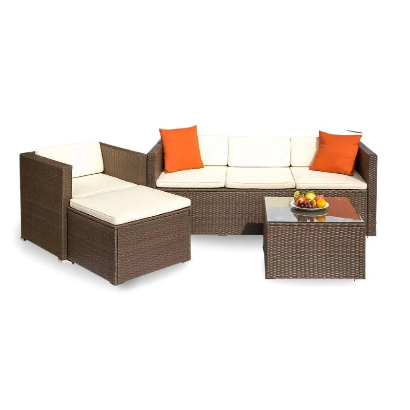 Durable Rattan Outdoor Patio Furniture Set
