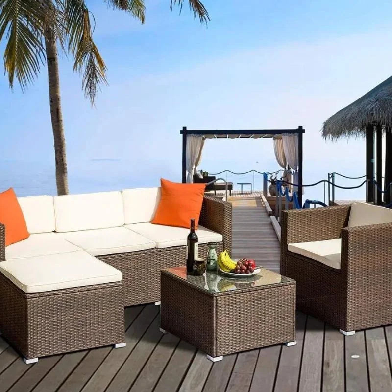 Durable Rattan Outdoor Patio Furniture Set
