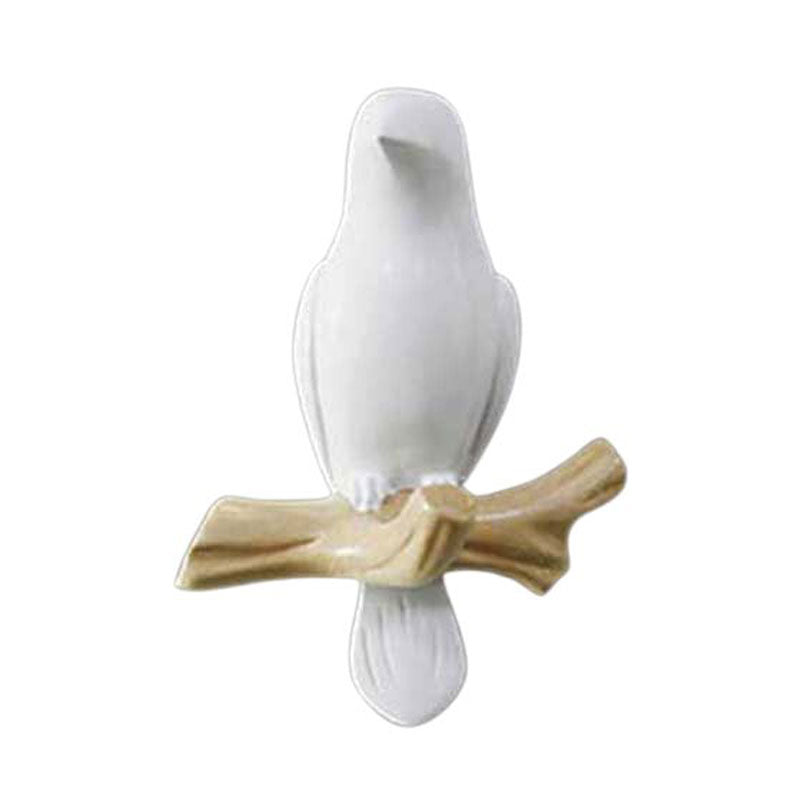 Nature-Inspired Singing Birds Metal Hanger Wall Decoration
