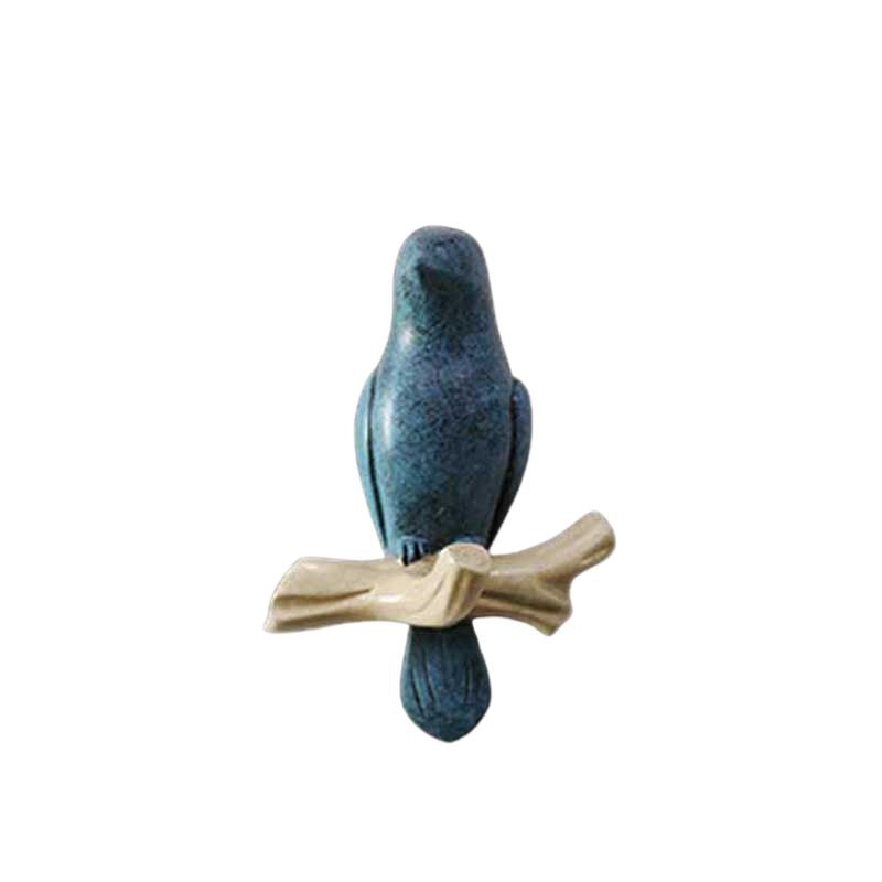 Nature-Inspired Singing Birds Metal Hanger Wall Decoration