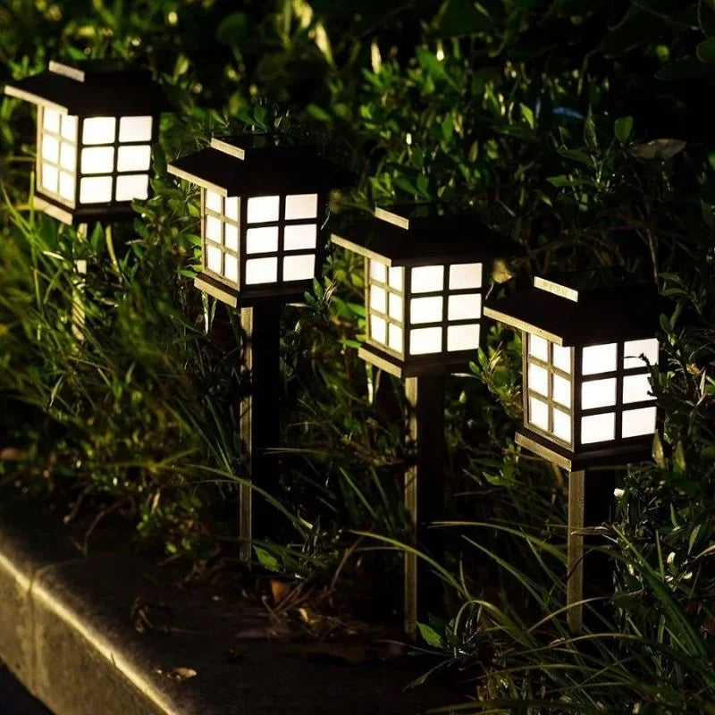 Waterproof Solar Powered Garden Path Lamps