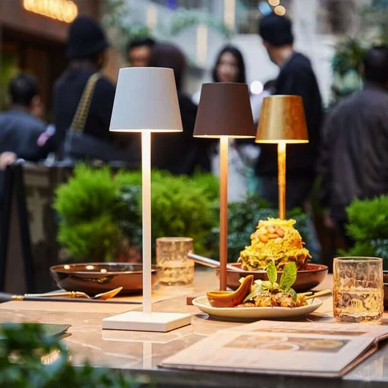 Modern Rechargeable Dimmable LED Cordless Table Lamp